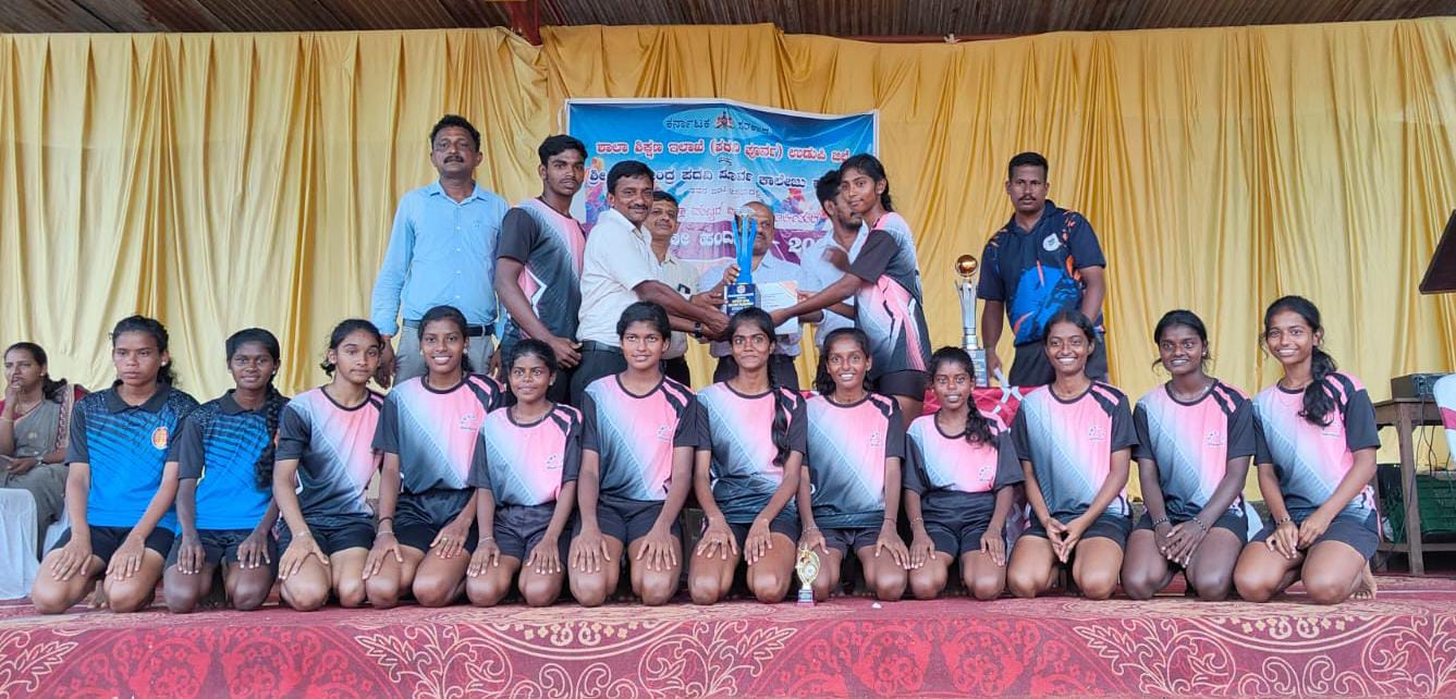 ಜಿಲ್ಲಾ ಮಟ್ಟದ ಖೋ ಖೊ – ಎಸ್. ಎಂ. ಎಸ್. ಪದವಿ ಪೂರ್ವ ಕಾಲೇಜು ಬಾಲಕಿಯರ ತಂಡ ಚಾಂಪಿಯನ್