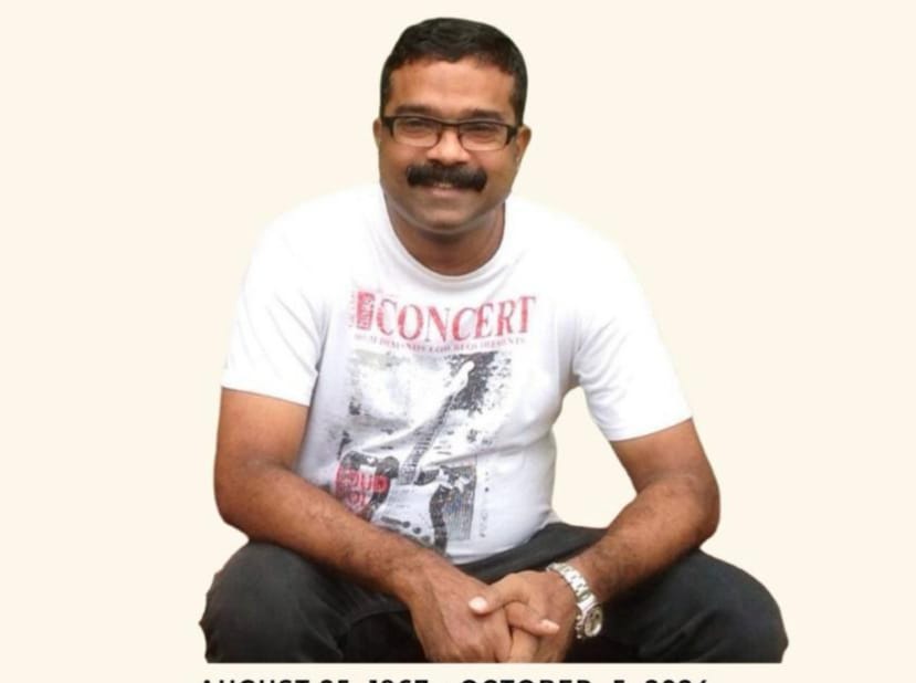 OBITUARY . Adrian Louis Fernandes (57) years Kankanady, Mangalore.