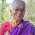 Mary D’Souza (85), Balehhonnur, Chickmagalur