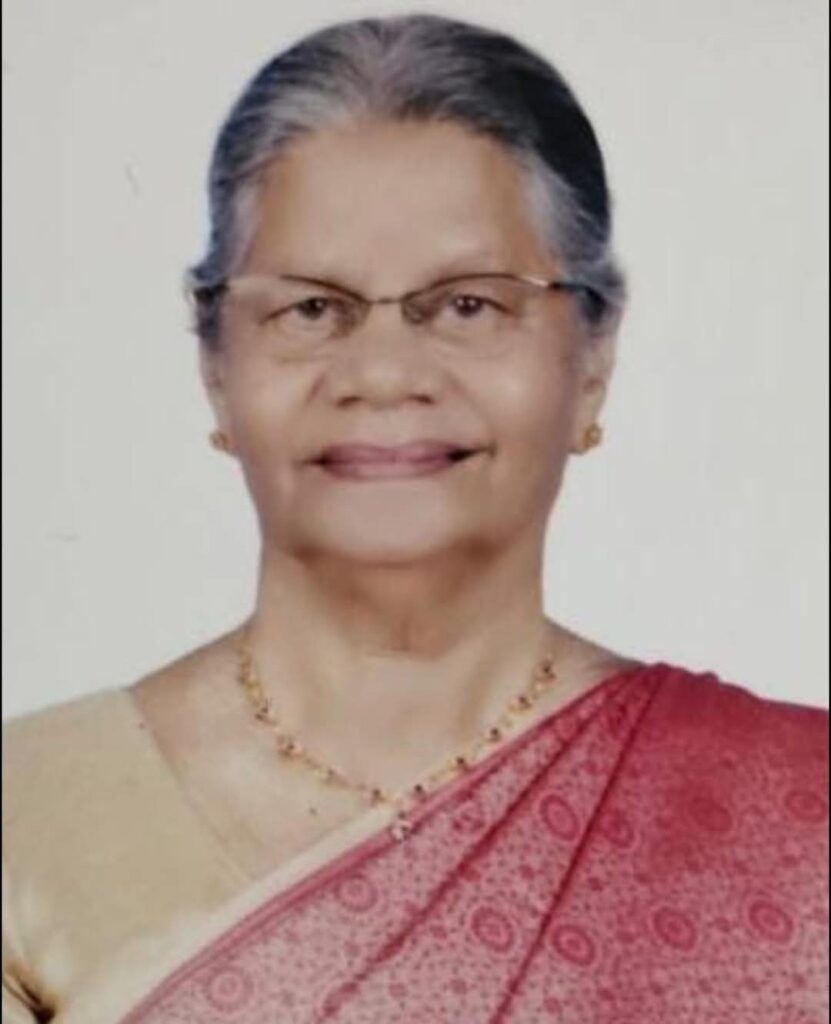 Obituary – Lilly Eugene D’Souza (89 years)