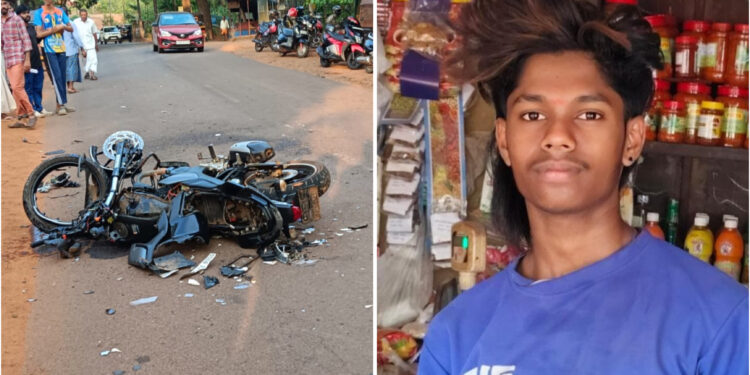 ಬೈಕ್‌- ಟಿಪ್ಪ‌ರ್ ನಡುವೆ ಡಿಕ್ಕಿ: ಯುವಕ ಮೃತ್ಯು..