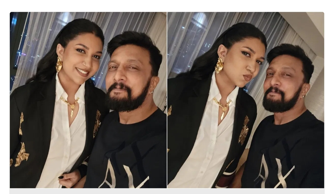 ತೆಲುಗು ಸ್ಟಾರ್ ನಟನ ಸಿನಿಮಾಗೆ ಧ್ವನಿಯಾದ ಸುದೀಪ್ ಮಗಳು ಸಾನ್ವಿ