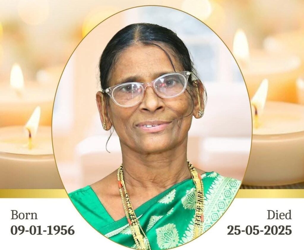 Obituary – Jacintha Alvares (69 years)