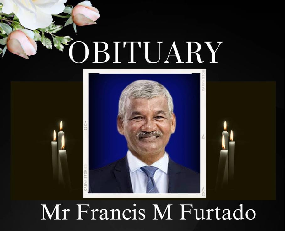 Obituary -Mr. Francis M Furtado (61) years
