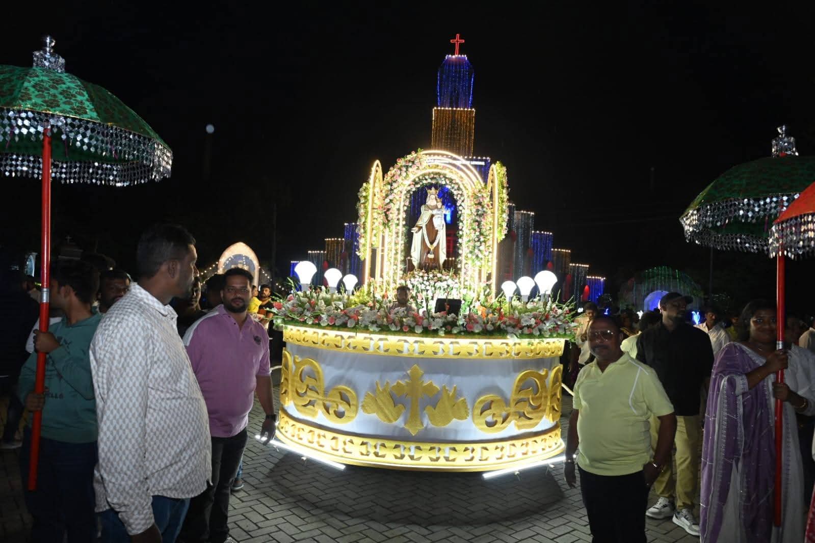 ಶಿವಮೊಗ್ಗ ಧರ್ಮಪ್ರಾಂತ್ಯದಲ್ಲಿ ಮೌಂಟ್ ಕಾರ್ಮೆಲ್ ಹಬ್ಬವನ್ನು ಅದ್ಧೂರಿಯಾಗಿ ಆಚರಿಸಲಾಯಿತು.