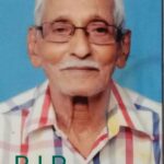 Obituary – Ancel D’Cunha (91) Bantwal