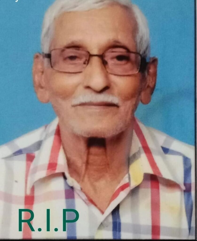 Obituary – Ancel D’Cunha (91) Bantwal