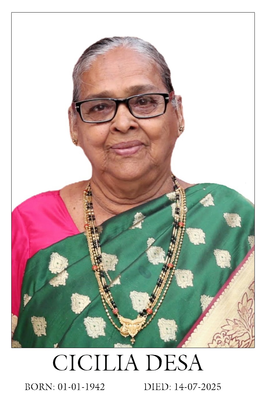 Obituary – Cecilia D’sa (83)Parapady