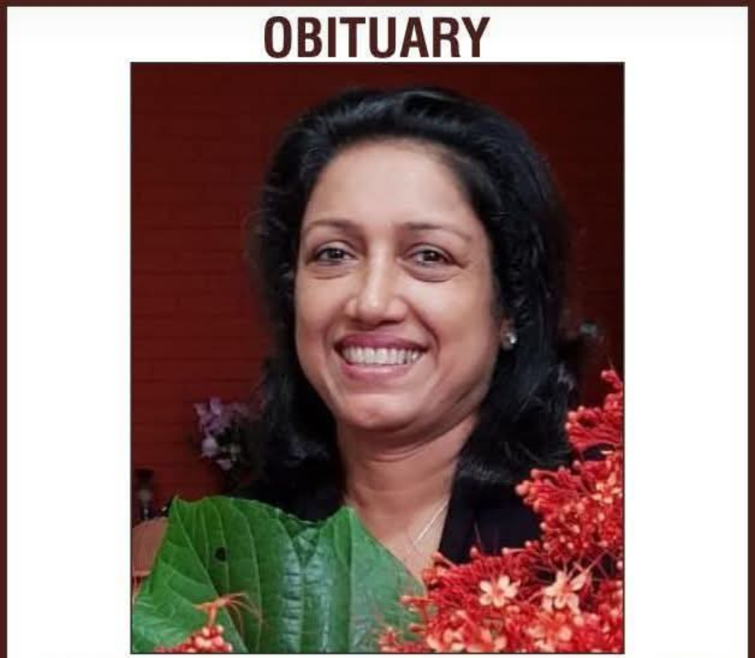 Obituary -OLIEN BENEDICTA RODRIGUES (61) Manglore