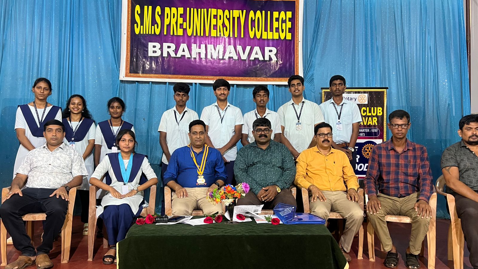 ಎಸ್.ಎಂ.ಎಸ್. ಪದವಿಪೂರ್ವಕಾಲೇಜು ಬ್ರಹ್ಮಾವರ ಇದರ ಇಂಟರಾಕ್ಟ್ ಕ್ಲಬ್ ಪದಪ್ರಧಾನ ಸಮಾರಂಭ