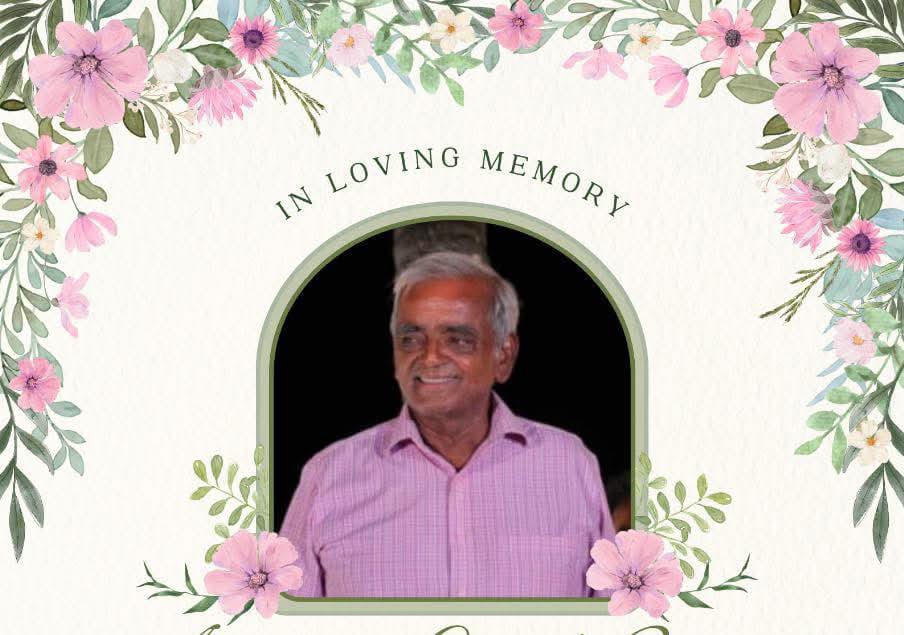 Obituary -Agustine joseph Crasta ( 84)