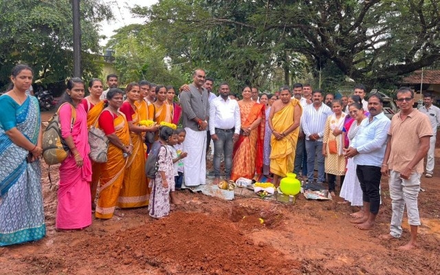 ₹20 ಲಕ್ಷ ವೆಚ್ಚದಲ್ಲಿ ನೇಜಾರು ಅಂಗನವಾಡಿ ಕೇಂದ್ರಕ್ಕೆ ಶಾಸಕ ಯಶ್ ಪಾಲ್ ಸುವರ್ಣ ಶಿಲಾನ್ಯಾಸ