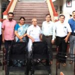 ಉದ್ಯಾವರ ; SDM ಆಯುರ್ವೇದ ಆಸ್ಪತ್ರೆ ಗೆ ವೀಲ್ ಚೇರ್ ಮತ್ತು ವಾಕರ್ ಗಳ ಕೊಡುಗೆ