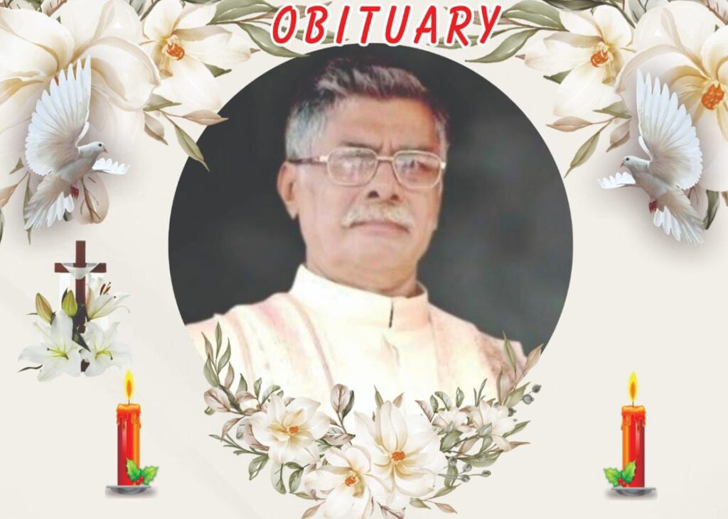 Obituary -John Menezes (81) Kuntalnagar