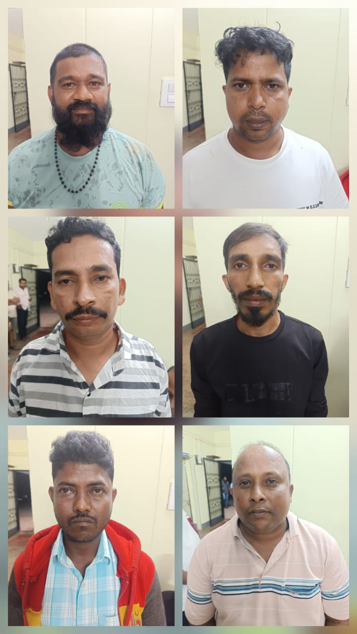 ಶ್ರಿರೂರು ಗ್ರಾಮದ ಸರಕಾರಿ ಜಾಗದಲ್ಲಿ ಇಸ್ಪೀಟು ಜುಗಾರಿ ಆಟ ಆಡುತ್ತಿದ್ದ ವೇಳೆ ಪೊಲೀಸ್ ದಾಳಿ