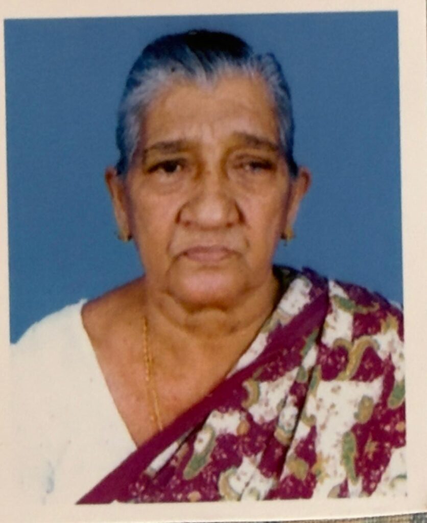 Obituary – Mrs. Juliana Lobo (83 years)