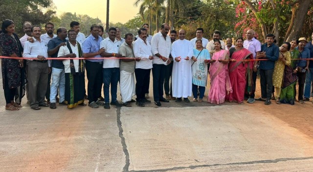 ₹ 59 ಲಕ್ಷ ವೆಚ್ಚದಲ್ಲಿ ನಿರ್ಮಾಣಗೊಂಡ ಮಣಿಪಾಲ ಪೆರಂಪಳ್ಳಿ ರಸ್ತೆ ಶಾಸಕ ಯಶ್ ಪಾಲ್ ಸುವರ್ಣ ಉದ್ಘಾಟನೆ