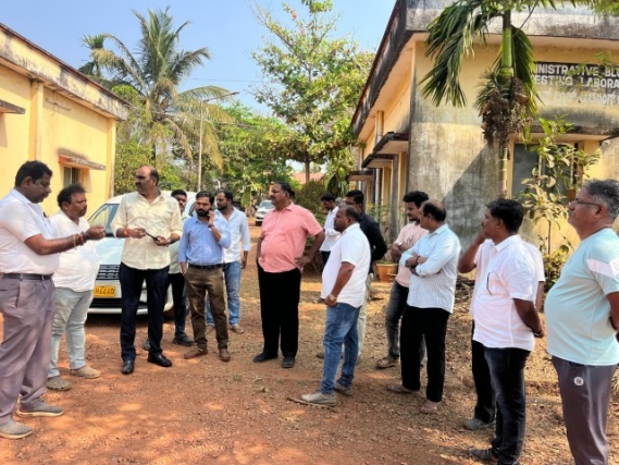 ನಿಟ್ಟೂರು ಕೊಳಚೆ ನೀರು ಶುದ್ಧೀಕರಣ ಘಟಕಕ್ಕೆ ಅಧಿಕಾರಿಗಳೊಂದಿಗೆ ಶಾಸಕ ಯಶ್ ಪಾಲ್ ಸುವರ್ಣ ಭೇಟಿ ನೀಡಿ ಪರಿಶೀಲನೆ