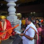 ಹೆಜಮಾಡಿ ಮಹಾಲಿಂಗೇಶ್ವರ ನಿಗೆ ಪುತ್ತಿಗೆ ಶ್ರೀಪಾದರಿಂದ ಸ್ವರ್ಣ ಅಟ್ಟೆ ಪ್ರಭಾವಳಿ ಅರ್ಪಣೆ