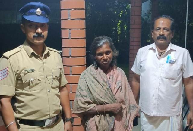 ತಡರಾತ್ರಿ ಅಪರಿಚಿತ ಖಿನ್ನತೆಯ ಮಹಿಳೆಯ ರಕ್ಷಣೆ ; ಸೂಚನೆ.