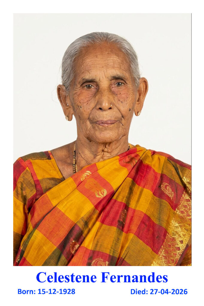 Obituary – Celestene Fernandes (98 years)