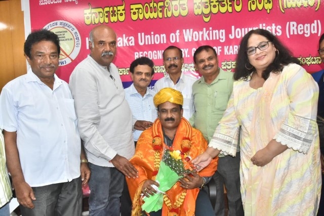 ಪತ್ರಕರ್ತರಿಗೆ ನಿವೇಶನ ದೊರಕಿಸುವುದಾಗಿ ಕೆ.ವಿ.ಪ್ರಭಾಕರ್ ಭರವಸೆ