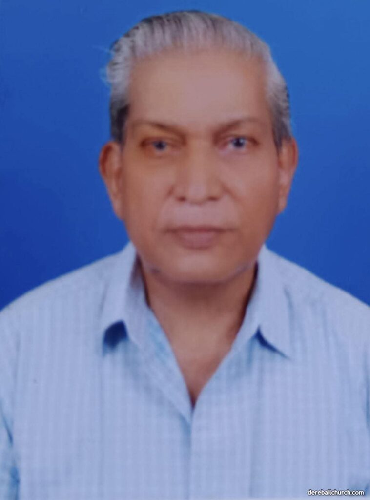 Obituary -Raymond Lobo (84), Derebail, Mangalore
