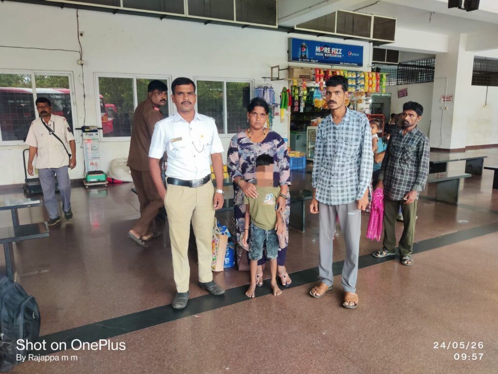 ಉಡುಪಿಯಲ್ಲಿ ಮಾನವೀಯತೆ ಮೆರೆದ ಖಾಕಿ: 6 ವರ್ಷದ ಮಗುವಿನ ಪುನರ್ಮಿಲನಕ್ಕೆ ಕಾರಣರಾದ ರಾಜಪ್ಪ