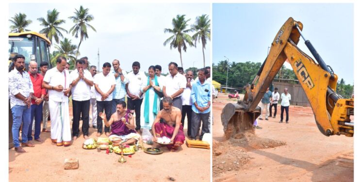 ಕೋಟಿ ಚೆನ್ನಯ ಜೋಡುಕರೆ ಕಂಬಳದ ಹೊಸ ಕರೆ ನಿರ್ಮಾಣಕ್ಕೆ ಭೂಮಿ ಪೂಜೆ..!!