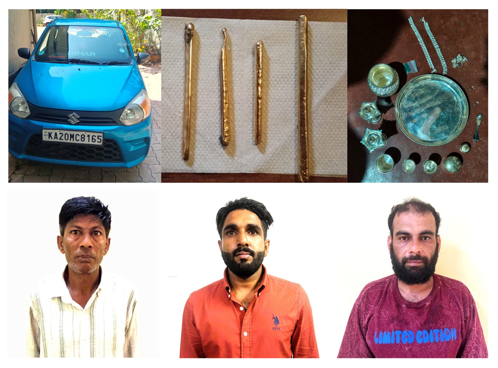 ಹೆಬ್ರಿ ಅನಂತನಗರದಲ್ಲಿ ಮನೆ ಕಳ್ಳತನ ಮಾಡಿ ಚಿನ್ನಾಭರಣ ಕಳವು ಮಾಡಿದ 3 ಜನ ಅಂತರ್‌ರಾಜ್ಯ ಕಳ್ಳರ ಬಂಧನ