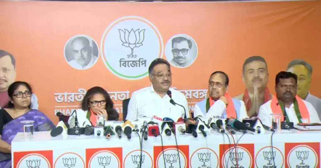 TMCಗೆ ಮತ್ತೊಂದು ಹಿನ್ನಡೆ: BJP ಸೇರಿದ ಮೂವರು ಮಾಜಿ ರಾಜ್ಯಸಭಾ ಸದಸ್ಯರು