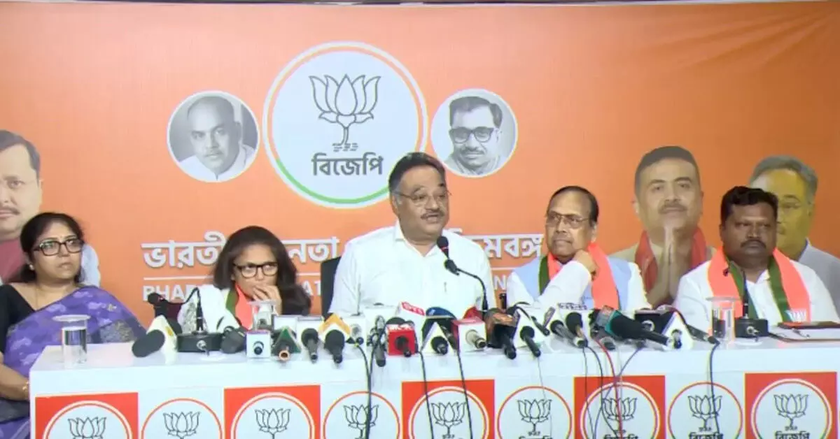 TMCಗೆ ಮತ್ತೊಂದು ಹಿನ್ನಡೆ: BJP ಸೇರಿದ ಮೂವರು ಮಾಜಿ ರಾಜ್ಯಸಭಾ ಸದಸ್ಯರು