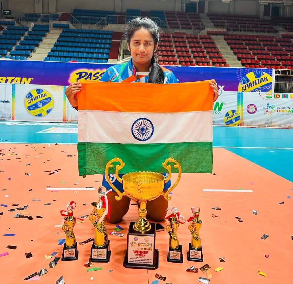 ಥ್ರೋಬಾಲ್‌ನಲ್ಲಿ ದೇಶಕ್ಕೆ ಕೀರ್ತಿ ತಂದ ಮಲ್ಯಾಡಿಯ ಪೃಥ್ವಿ ಶೆಟ್ಟಿ