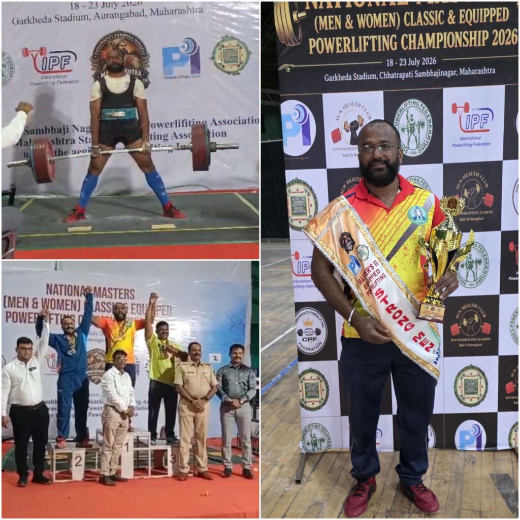 762.5 ಕೆಜಿ ಭಾರ ಎತ್ತಿ ಹೊಸ ರಾಷ್ಟ್ರೀಯ ದಾಖಲೆ ಬರೆದ ‘ಸ್ಟ್ರಾಂಗ್ ಮ್ಯಾನ್ ಆಫ್ ಇಂಡಿಯಾ’ ವೆಂಕಟೇಶ್ ಪ್ರಭು!