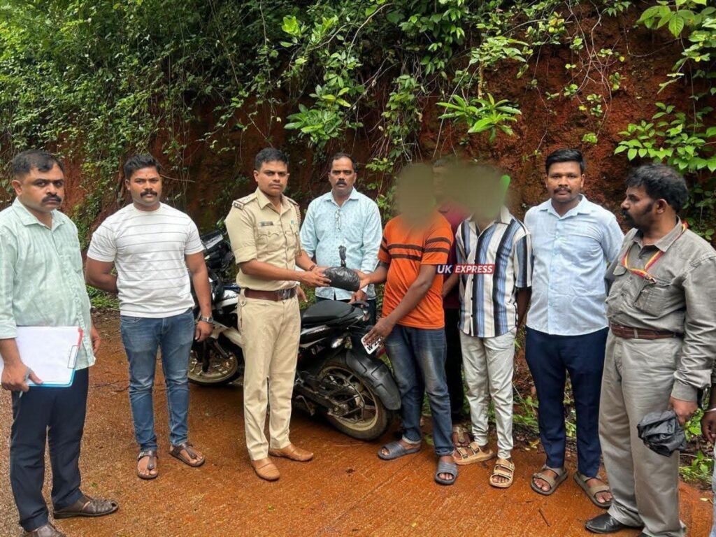 ಗೋವಾದಿಂದ ಗಾಂಜಾ ಸಾಗಾಟಕ್ಕೆ ಯತ್ನ; ಕಾರವಾರದಲ್ಲಿ ಇಬ್ಬರ ಬಂಧನ