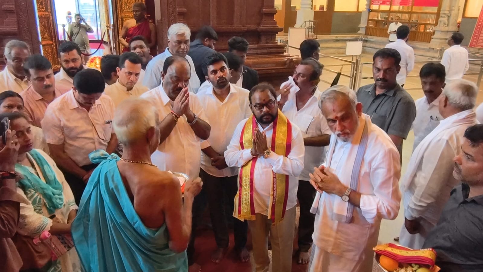 ರಾಜ್ಯದ ವಿವಿಧ ಶಾಸಕರಿಂದ ಕಾಪು ಶ್ರೀ ಹೊಸ ಮಾರಿಗುಡಿ ದೇವಸ್ಥಾನಕ್ಕೆ ಭೇಟಿ