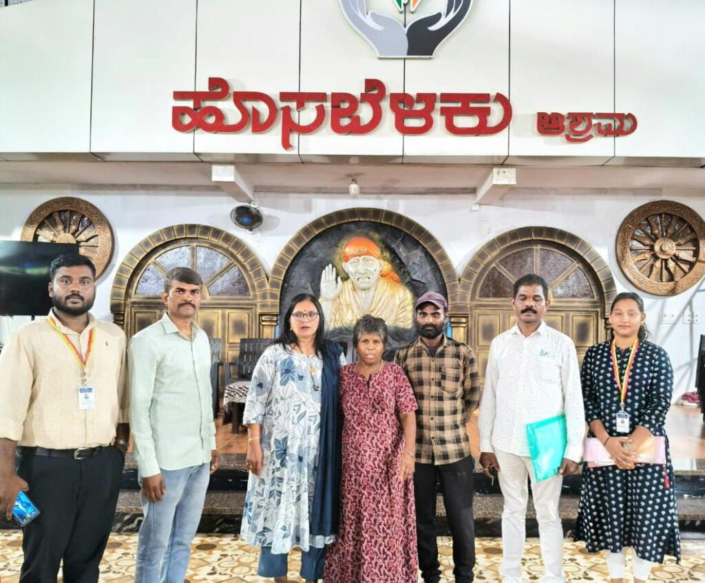 ಅಸಹಾಯಕ ಸ್ಥಿತಿಯಲ್ಲಿದ್ದ ಹಿರಿಯ ನಾಗರಿಕರಾದ ರಂಗಮ್ಮ ರವರನ್ನು ಕುಟುಂಬದೊಂದಿಗೆ ಮರುಸೇರ್ಪಡೆಗೊಳಿಸಿದ ಯಶಸ್ವಿ ಪ್ರಕರಣ