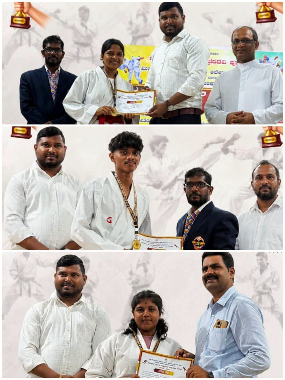ಜನತಾ ಪಿಯು ಕಾಲೇಜ್ ಹೆಮ್ಮಾಡಿಯ ಮೂವರು ಕರಾಟೆ ಸ್ಪರ್ಧೆಯಲ್ಲಿ ವಿದ್ಯಾರ್ಥಿಗಳು ರಾಜ್ಯ ಮಟ್ಟಕ್ಕೆ ಆಯ್ಕೆ.