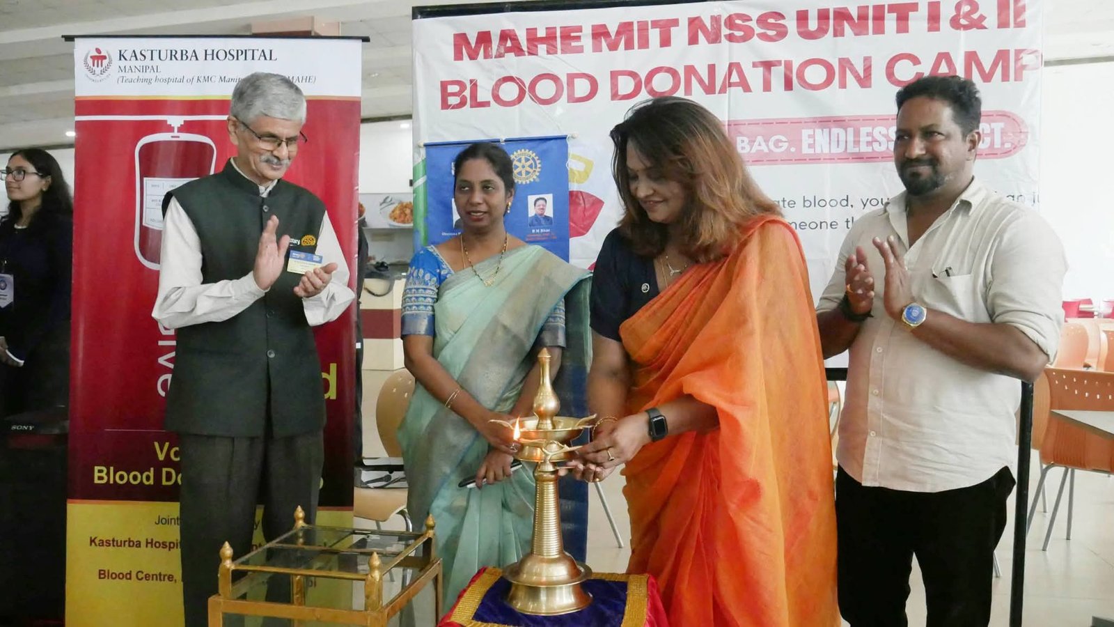 ಎಂಐಟಿ‌ ಮಣಿಪಾಲದಲ್ಲಿ ರಕ್ತದಾನ ಶಿಬಿರ 170 ಯುನಿಟ್ ರಕ್ತ‌ ಸಂಗ್ರಹ.* 