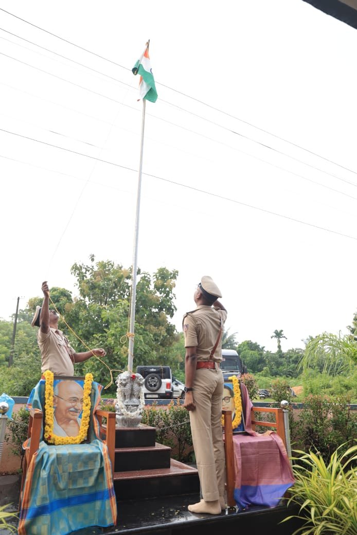 ಶಿರ್ವ ಪೊಲೀಸ್ ಠಾಣೆಯಲ್ಲಿ 80ನೇ ಸ್ವಾತಂತ್ರ್ಯೋತ್ಸವ ಆಚರಣೆ