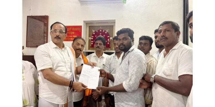 ಶ್ರೀ ಮಹಾಲಿಂಗೇಶ್ವರ ದೇವಳದ ನೂತನ ರಸ್ತೆ ಕಾಮಗಾರಿ ಶೀಘ್ರ ಪೂರ್ಣಗೊಳಿಸಲು ಮನವಿ