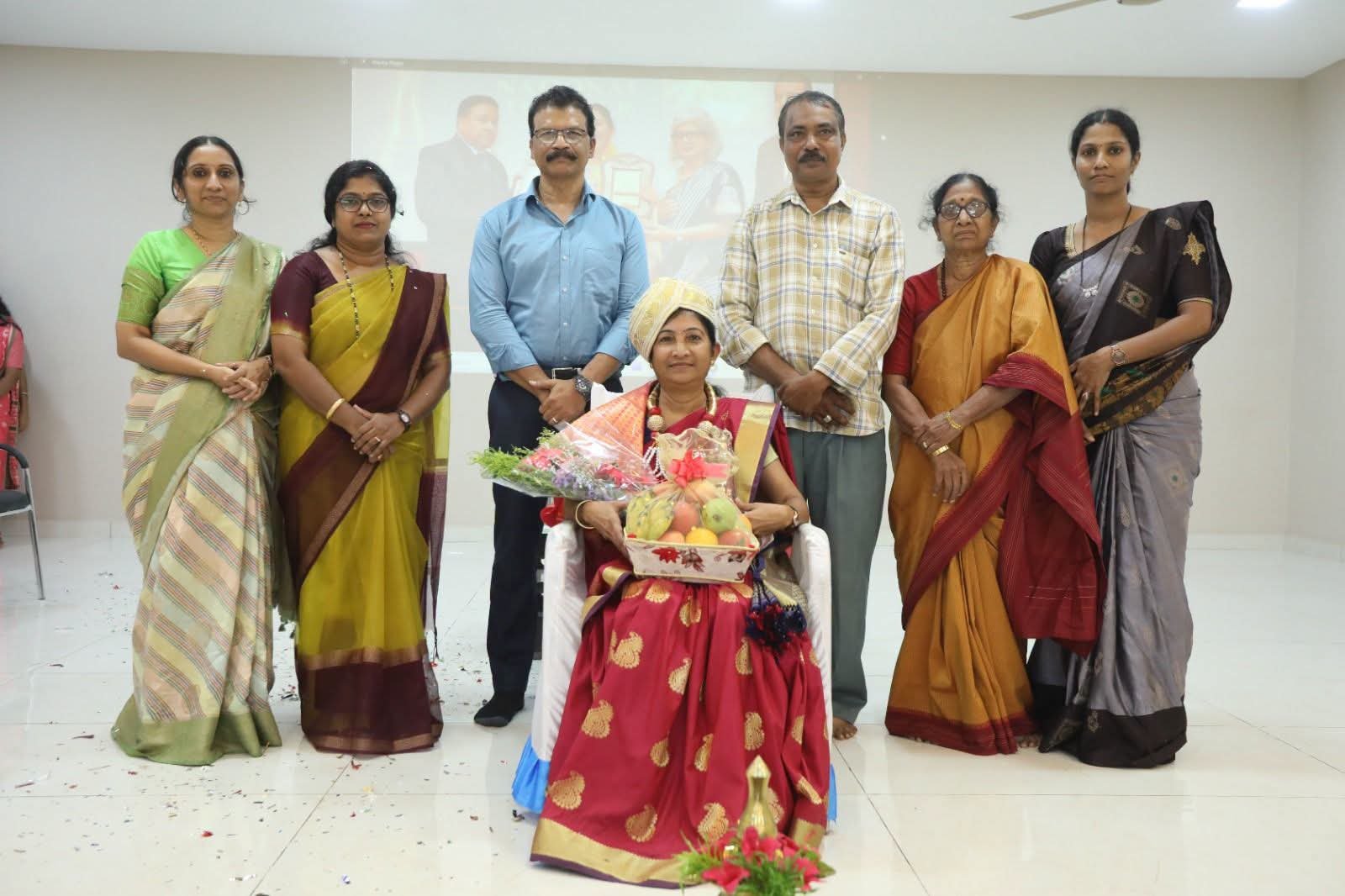 ವಿಲ್ಮಾ ಡಿಸಿಲ್ವಾ ಇವರಿಗೆ ಭಾರತ್ ನ್ಯಾಷನಲ್ ಟೀಚರ್ ಅವಾರ್ಡ್,ಚಿರಂತನ ಶಿಕ್ಷಣ ಸಂಸ್ಥೆಗಳ ವತಿಯಿಂದ ಸನ್ಮಾನ.