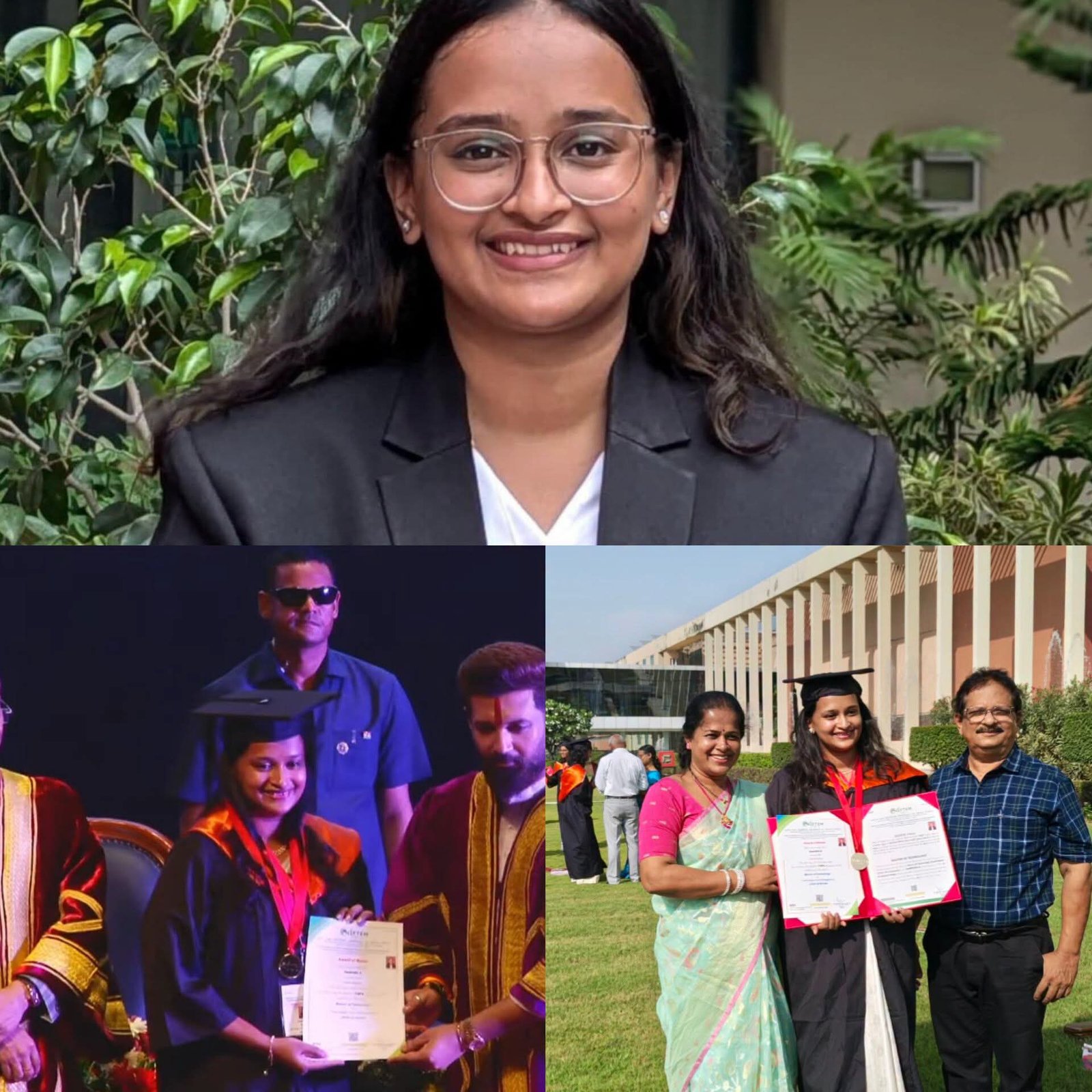ಸಾಲಿಗ್ರಾಮದ ಸಮೃದ್ಧಿಗೆ NIFTEM ಘಟಿಕೋತ್ಸವದಲ್ಲಿ ಚಿನ್ನದ ಪದಕದ ಗರಿ!