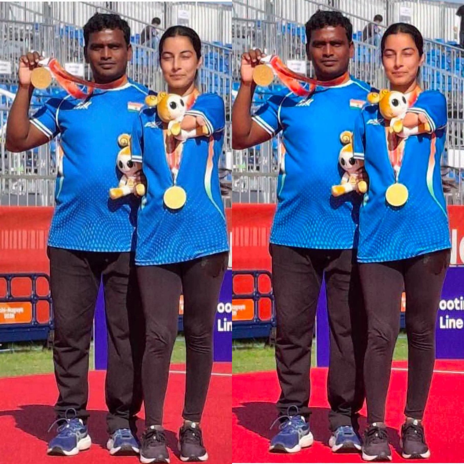 ಏಷ್ಯನ್ ಪ್ಯಾರಾ ಕ್ರೀಡಾಕೂಟದಲ್ಲಿ ಭಾರತಕ್ಕೆ ಚಿನ್ನದ ಪದಕ!
