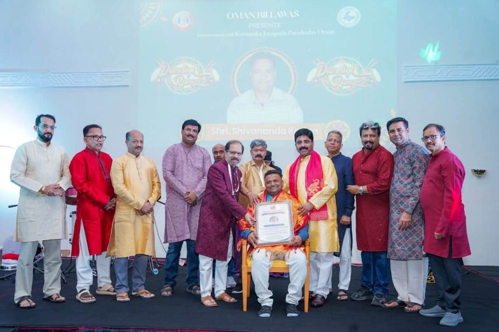 ನವರಾತ್ರಿ ವೈಭವ – ದಾಂಡಿಯಾ ರಂಗ್ 2026: ಶಿವಾನಂದ ಕೋಟ್ಯಾನ್ ಕಟಪಾಡಿ ಅವರಿಗೆ ಗೌರವ ಸನ್ಮಾನ..