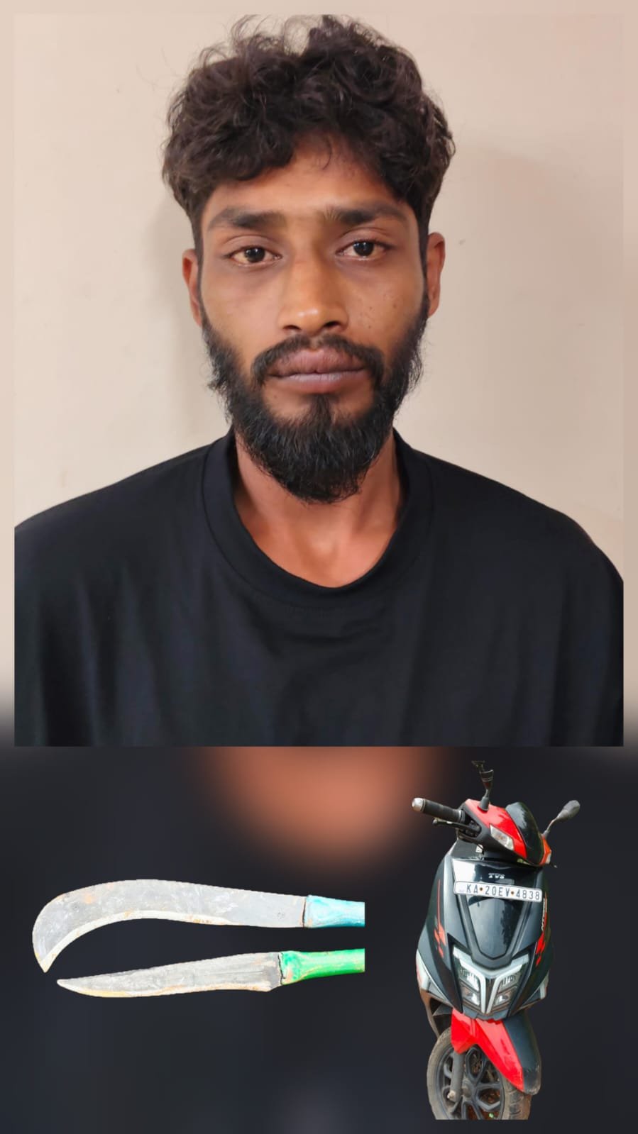 ಮಣಿಪಾಲದಲ್ಲಿ ಮಾರಕಾಸ್ತ್ರಗಳೊಂದಿಗೆ ಅನುಮಾನಾಸ್ಪದವಾಗಿ ಓಡಾಡುತ್ತಿದ್ದ ಆರೋಪಿ ಬಂಧನ – ದಾವೂದ್, ಇಸಾಕ್, ಗರುಡಾ ಗ್ಯಾಂಗ್ ಮೇಲೆ ಹಲ್ಲೆಗೆ ಸಂಚು